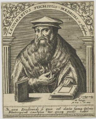 Bildnis des Leonhartus Fuchsius