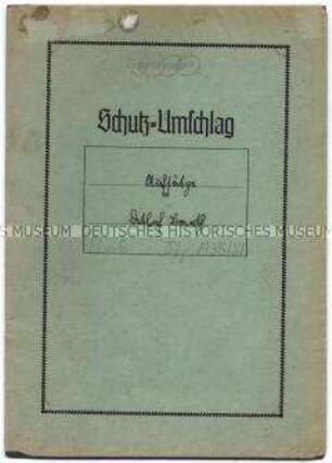 Aufsatzheft eines Schülers der 6. Klasse