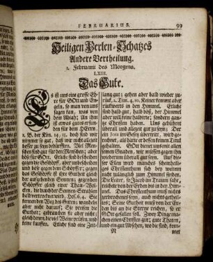 Heiligen Perlen-Schatzes Andere Vertheilung