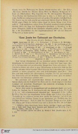 2: Neue Funde der Latènezeit aus Oberbaden