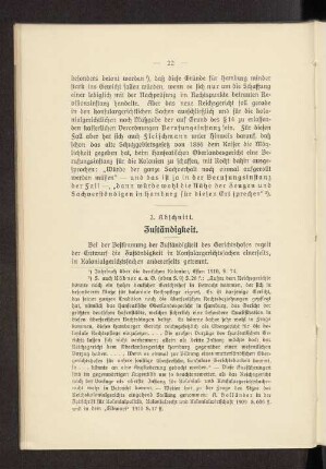 2. Abschnitt. Zuständigkeit.