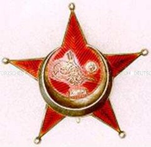 Kriegsmedaille, sog. Eiserner Halbmond, Osmanisches Reich