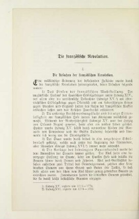 Die französische Revolution