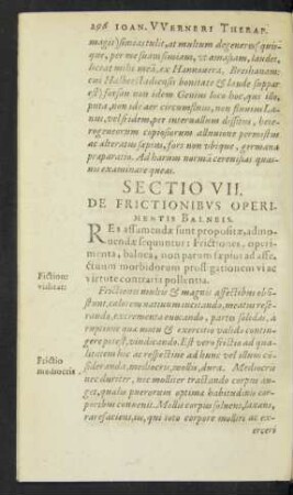 Sectio VII.