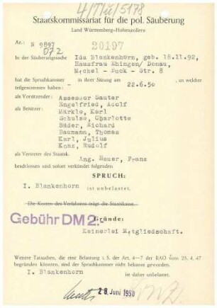 Blankenhorn, Ida