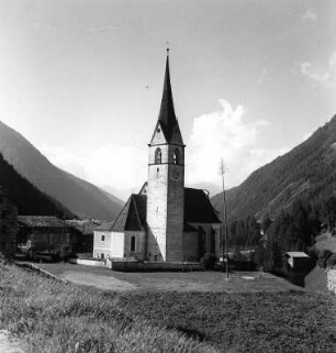 Kals am Großglockner. Pfarrkirche Sankt Rupert (1516, 1746/1755 und 1818/1821)