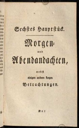 569-668, Sechstes Hauptstük.