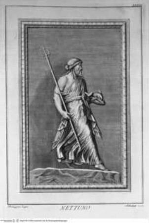 Il Museo Pio-Clementino, Tomo I-VII, Tomo IV: Bassirilievi del Museo Pio-Clementino, Relief des Neptun