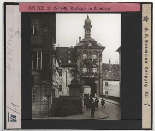 Bamberg, Altes Rathaus