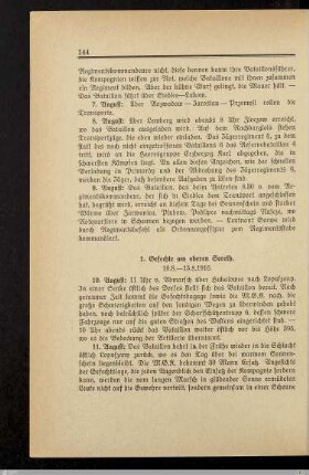 1. Gefechte am oberen Sereth
