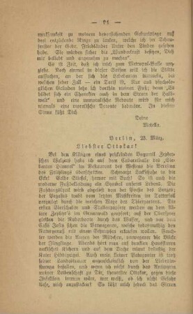 Berlin, den 23. März [1902]