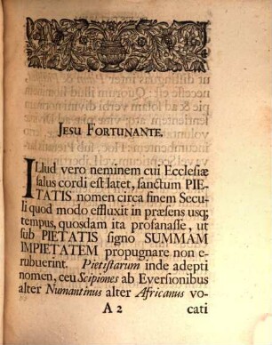 Pietistarum Socinianismum circa indifferentismum religionis et libertatem prophetandi