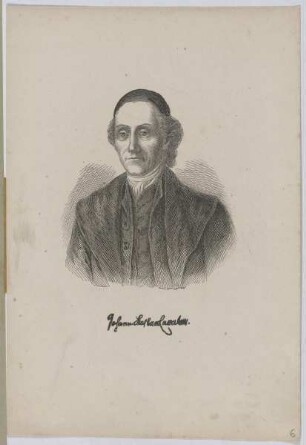 Bildnis des Johann Kaspar Lavater