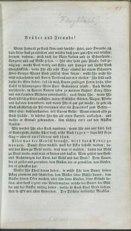 Brüder und Freunde!