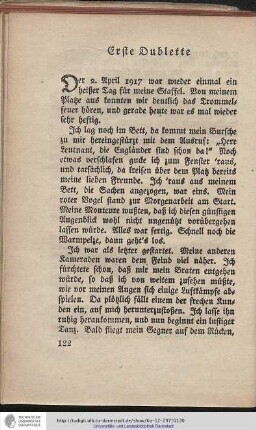 Erste Dublette