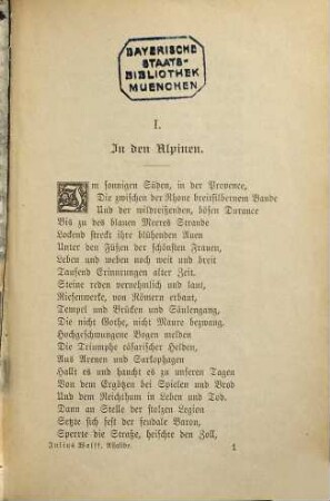 Assalide : Dichtung aus der Zeit der provençalischen Troubadours