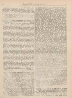 69-70 [Rezension] Ragaz, Leonhard, Weltreich, Religion und Gottesherrschaft. 2 Bände