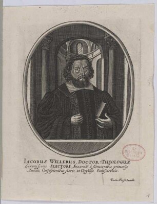 Bildnis des Iacobus Wellerus