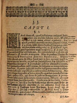 Disp. iur. de denegatae et protractae iustitiae promotione
