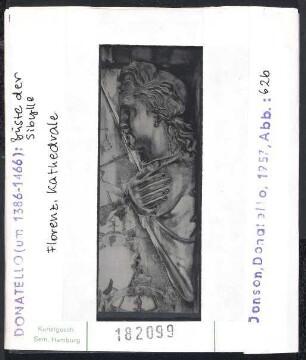 Donatello:Florenz, Kathedrale, Büste der Sibylle