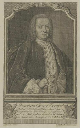 Bildnis des Joachim Georg Daries
