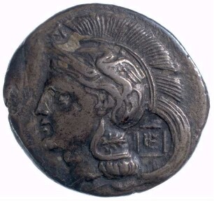 Münze, Didrachme, ca. 280 - 260 v. Chr.