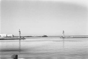Hafeneinfahrt : Hafeneinfahrt von Rhodos.