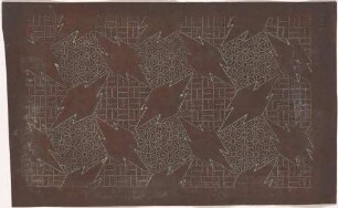 Katagami - Matsukawa und geometrischen Mustern