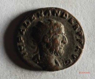 Römische Münze, Nominal Antoninian, Prägeherr Severus Alexander, Prägeort nicht bestimmbar, Fälschung