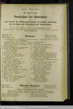 Rittergut Adelsdorf