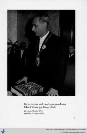 Nachrufe, Glückwünsche, Jahres- und Mitgliederberichte