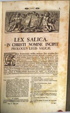 Joannis Schilteri JCti olim Argentoratensis Thesaurus Antiquitatum Tevtonicarum, Ecclesiasticarum, Civilium, Litterariarum, 2. Monumenta Civilia, Historica, Miscella