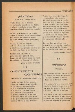 ¡Bandera! : (Canción patriotica)