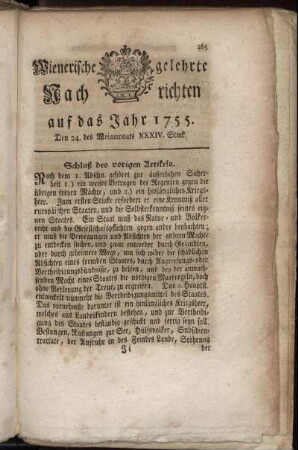 Den 24. des Weinmonats. XXXIV. Stück.