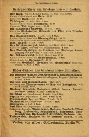 Karlsbad und Umgebungen