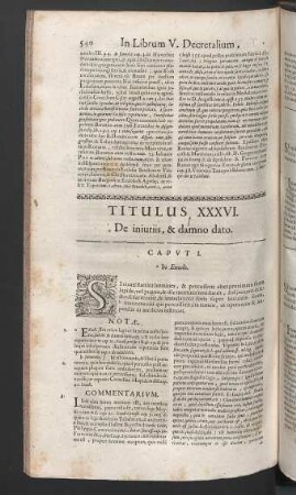 Titulus XXXVI.