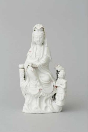 Guanyin 觀音 mit Begleiter