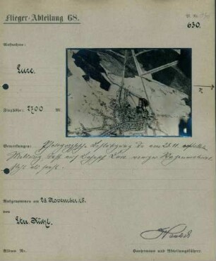 Foto der Ortschaft Lure (Luftbild)