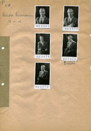 Portraitserie Günter Neumann