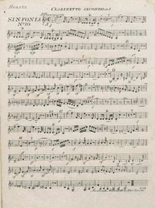 Clarinetto II