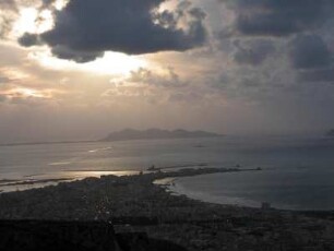 Die Stadt Trapani, Westküste