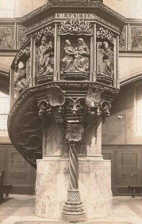 Maidburg, Franz: Kanzel. 1516. Annaberg-Buchholz: St. Annenkirche