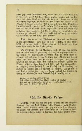 20. Dr. Martin Luther