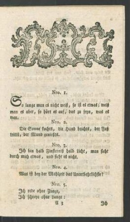 [Raethsel.]