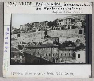 Palestrina (Praeneste): Fortuna-Heiligtum