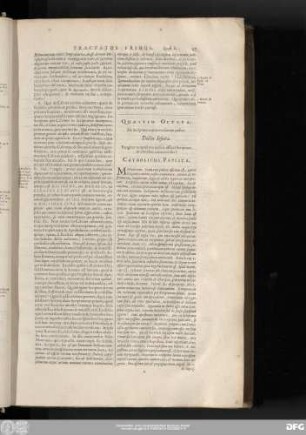 Quaestio Octava. De Scriptura controversiarum iudice.