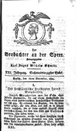 46. Stueck, 18. November 1822