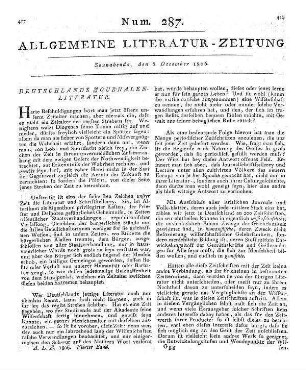 [Nummer über das Phänomen der zahlreichen periodischen Zeitschriften]