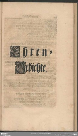 Ehren-Gedichte