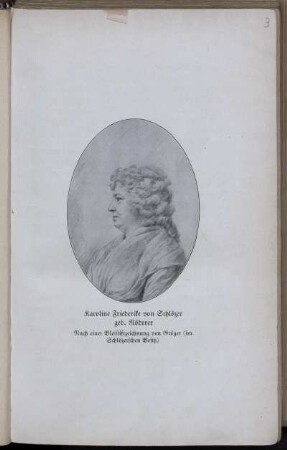 Ill. "Karoline Friederike von Schlözer geb. Röderer"